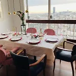 Panoramique Vue New Design Proche Tour Eiffel