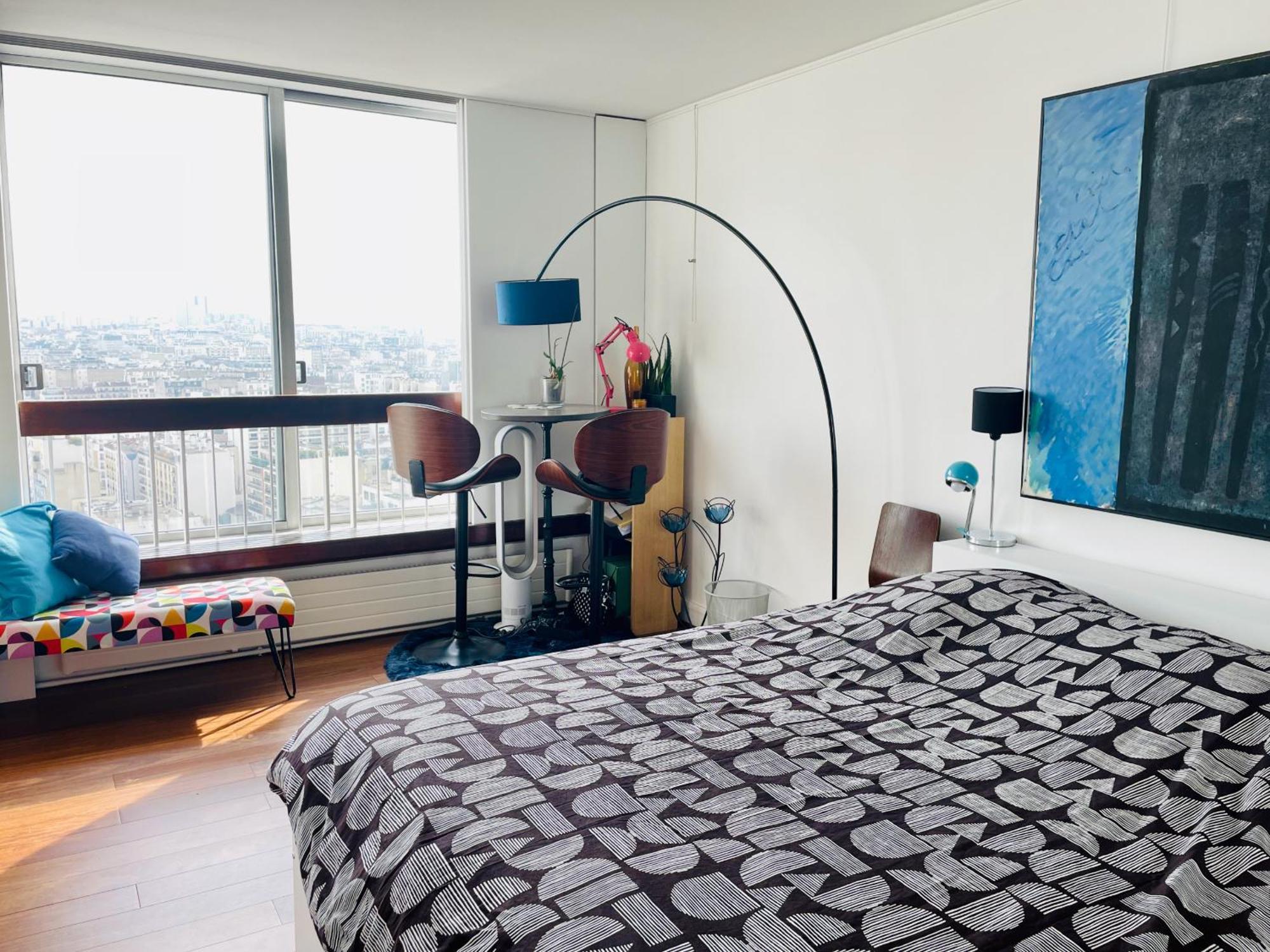 Panoramique Vue New Design Proche Tour Eiffel Apartment