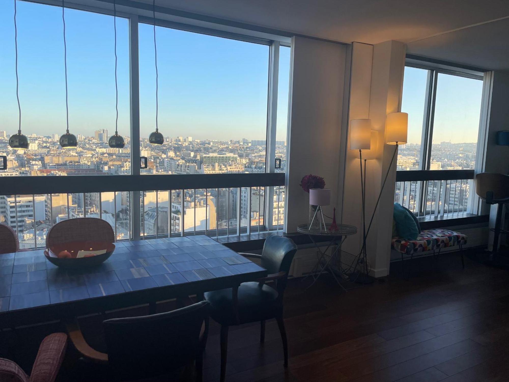 Panoramique Vue New Design Proche Tour Eiffel *